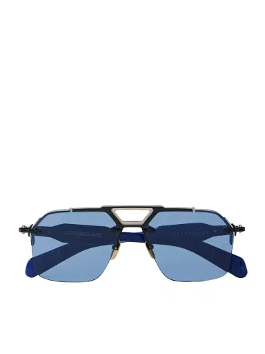 Jacques Marie Mage Silverton Aviator-Style Silver-Tone and Acetate Sunglasses - Men | Thumbnail 1 Jacques Marie Mage Silverton Aviator-Style Silver-Tone and Acetate Sunglasses - Men | Thumbnail 1