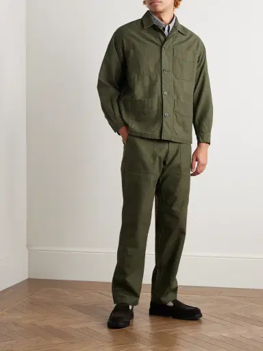 FrizmWORKS Straight-Leg Cotton Trousers - Men | Thumbnail 2