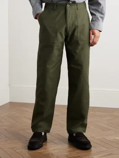 FrizmWORKS Straight-Leg Cotton Trousers - Men | Thumbnail 3