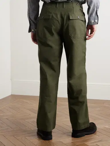 FrizmWORKS Straight-Leg Cotton Trousers - Men | Thumbnail 4