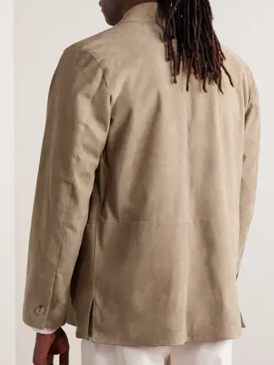 Saman Amel Suede Jacket - Men | Thumbnail 3