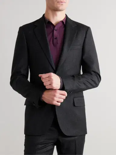 MR P. Slim-Fit Wool-Flannel Suit Jacket - Men | Thumbnail 3 MR P. Slim-Fit Wool-Flannel Suit Jacket - Men | Thumbnail 3