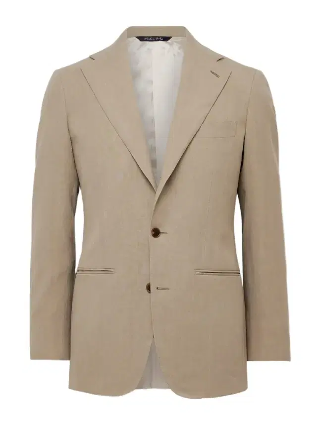 Slim-Fit Linen Suit Jacket - Men