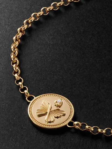Foundrae Reverie Stationary 18-Karat Gold Diamond Bracelet - Men | Thumbnail 4 Foundrae Reverie Stationary 18-Karat Gold Diamond Bracelet - Men | Thumbnail 4