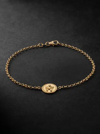 Foundrae Reverie Stationary 18-Karat Gold Diamond Bracelet - Men | Thumbnail 1 Foundrae Reverie Stationary 18-Karat Gold Diamond Bracelet - Men | Thumbnail 1