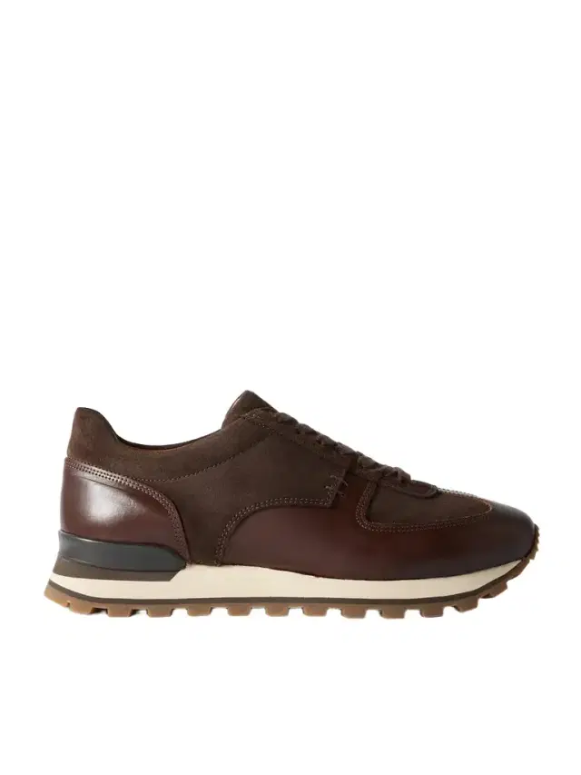 MR P. Carlos Suede and Leather Sneakers - Men