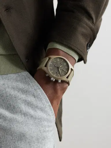 IWC SCHAFFHAUSEN Pilot's Top Gun Mojave Desert Automatic Chronograph Ceramic Watch, Ref. IW389402 - Men | Thumbnail 2 IWC SCHAFFHAUSEN Pilot's Top Gun Mojave Desert Automatic Chronograph Ceramic Watch, Ref. IW389402 - Men | Thumbnail 2