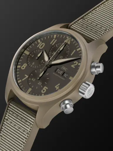 IWC SCHAFFHAUSEN Pilot's Top Gun Mojave Desert Automatic Chronograph Ceramic Watch, Ref. IW389402 - Men | Thumbnail 3 IWC SCHAFFHAUSEN Pilot's Top Gun Mojave Desert Automatic Chronograph Ceramic Watch, Ref. IW389402 - Men | Thumbnail 3