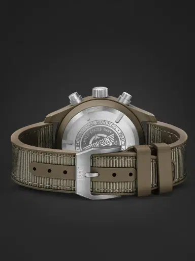 IWC SCHAFFHAUSEN Pilot's Top Gun Mojave Desert Automatic Chronograph Ceramic Watch, Ref. IW389402 - Men | Thumbnail 6 IWC SCHAFFHAUSEN Pilot's Top Gun Mojave Desert Automatic Chronograph Ceramic Watch, Ref. IW389402 - Men | Thumbnail 6