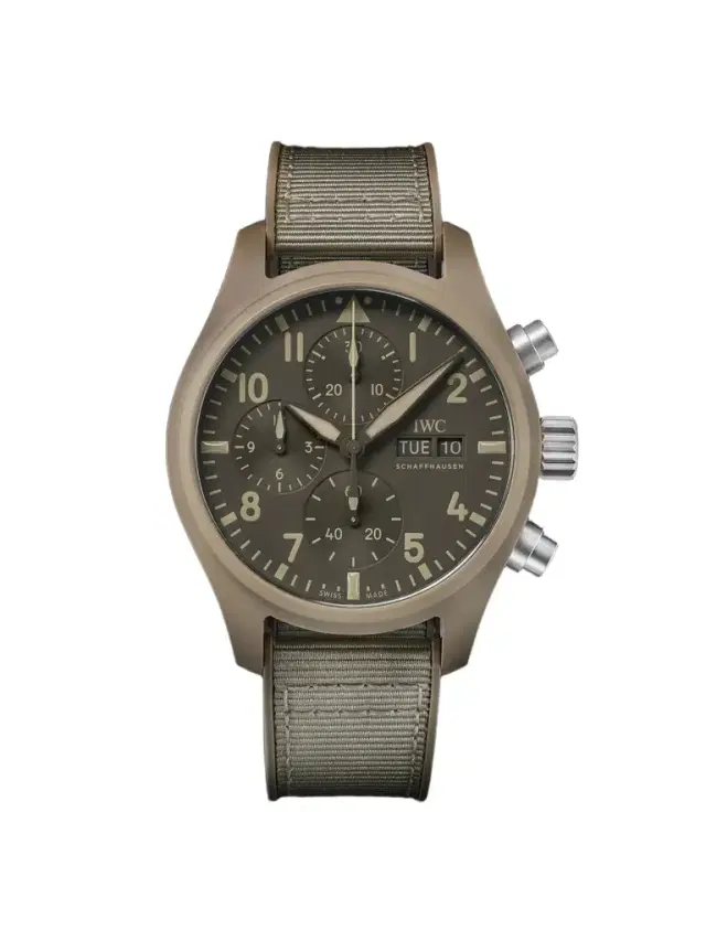 IWC SCHAFFHAUSEN Pilot's Top Gun Mojave Desert Automatic Chronograph Ceramic Watch, Ref. IW389402 - Men