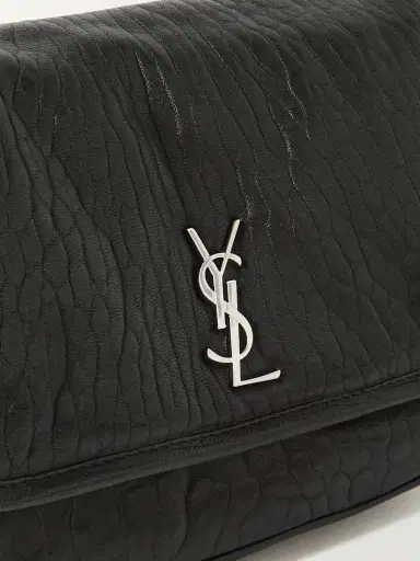 Saint Laurent Niki Small Logo-Appliquéd Textured-Leather Messenger Bag - Men | Thumbnail 4 Saint Laurent Niki Small Logo-Appliquéd Textured-Leather Messenger Bag - Men | Thumbnail 4