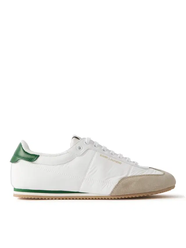 Aston Leather and Suede-Trimmed Shell Sneakers - Men