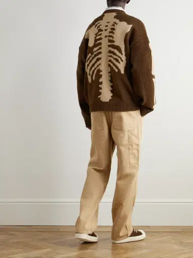 KAPITAL Oversized Intarsia Wool Sweater - Men | Thumbnail 2 KAPITAL Oversized Intarsia Wool Sweater - Men | Thumbnail 2