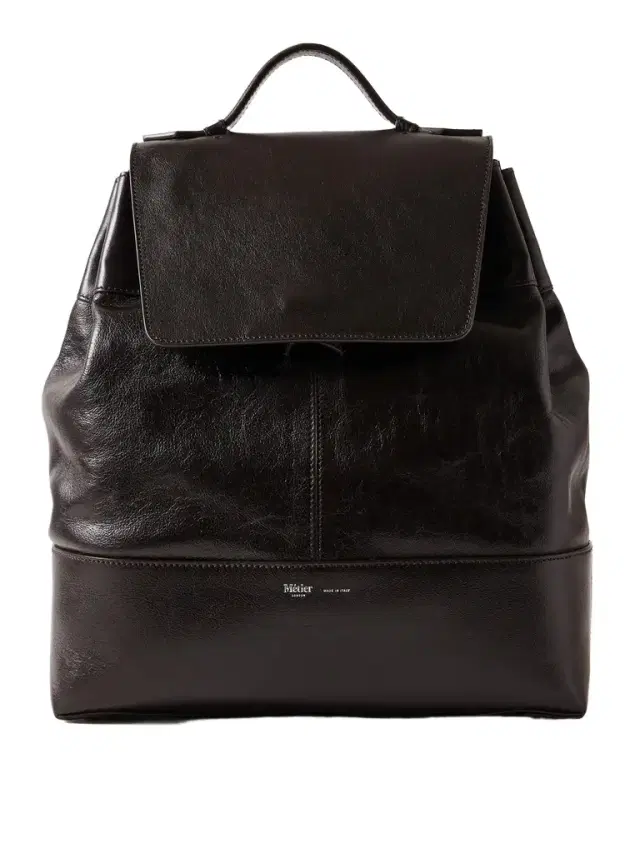 Métier Glide Full-Grain Leather Backpack - Men