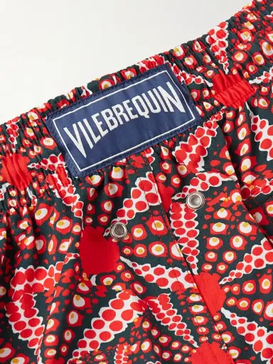 Vilebrequin Moorise Straight-Leg Mid-Length Printed Swim Shorts - Men | Thumbnail 4