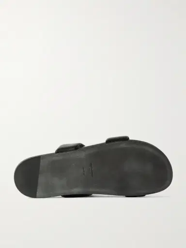 Saint Laurent Nichols Leather Slides - Men | Thumbnail 3