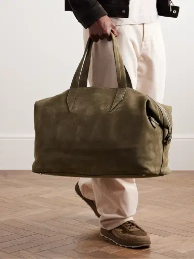 Métier Nomad Suede Weekend Bag - Men | Thumbnail 2