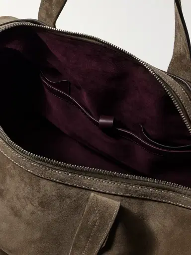 Métier Nomad Suede Weekend Bag - Men | Thumbnail 5