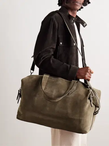 Métier Nomad Suede Weekend Bag - Men | Thumbnail 6