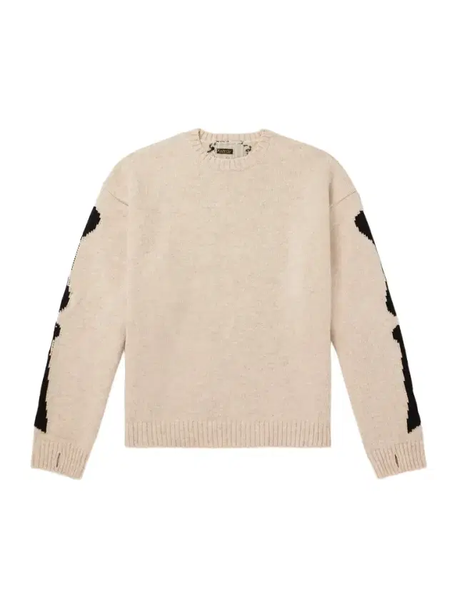 KAPITAL Oversized Intarsia Wool Sweater - Men