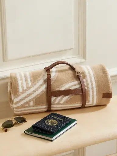 Ralph Lauren Home Berken Merino Wool And Cashmere-blend Jacquard Blanket | Thumbnail 6