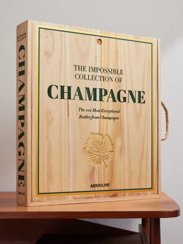 ASSOULINE The Impossible Collection of Champagne Hardcover Book - Men