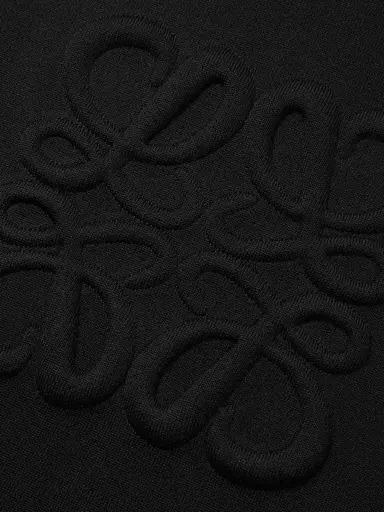 Loewe Logo-Embossed Wool-Blend Zip-Up Hoodie - Men | Thumbnail 4 Loewe Logo-Embossed Wool-Blend Zip-Up Hoodie - Men | Thumbnail 4