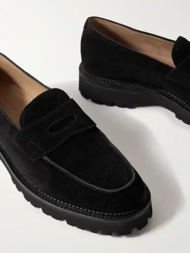 John Lobb Lopez New Standard Suede Penny Loafers - Men | Thumbnail 6 John Lobb Lopez New Standard Suede Penny Loafers - Men | Thumbnail 6