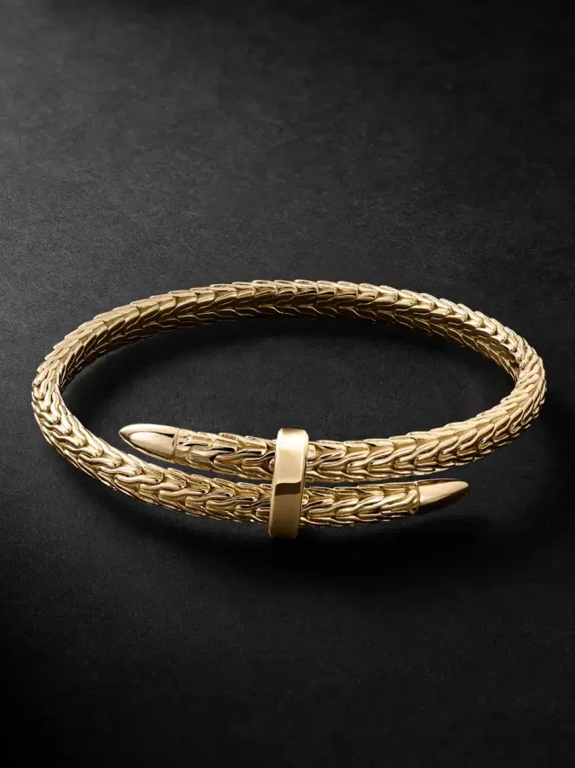 Spear Gold Cuff - Men Spear Gold Cuff - Men