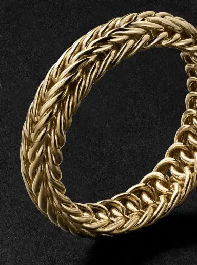 John Hardy Kami 14-Karat Gold Ring - Men | Thumbnail 4