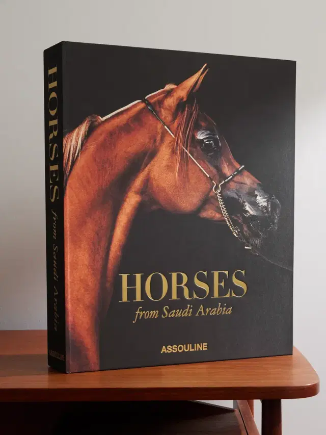 Horses From Saudi Arabia Hardcover Book - Men Horses From Saudi Arabia Hardcover Book - Men