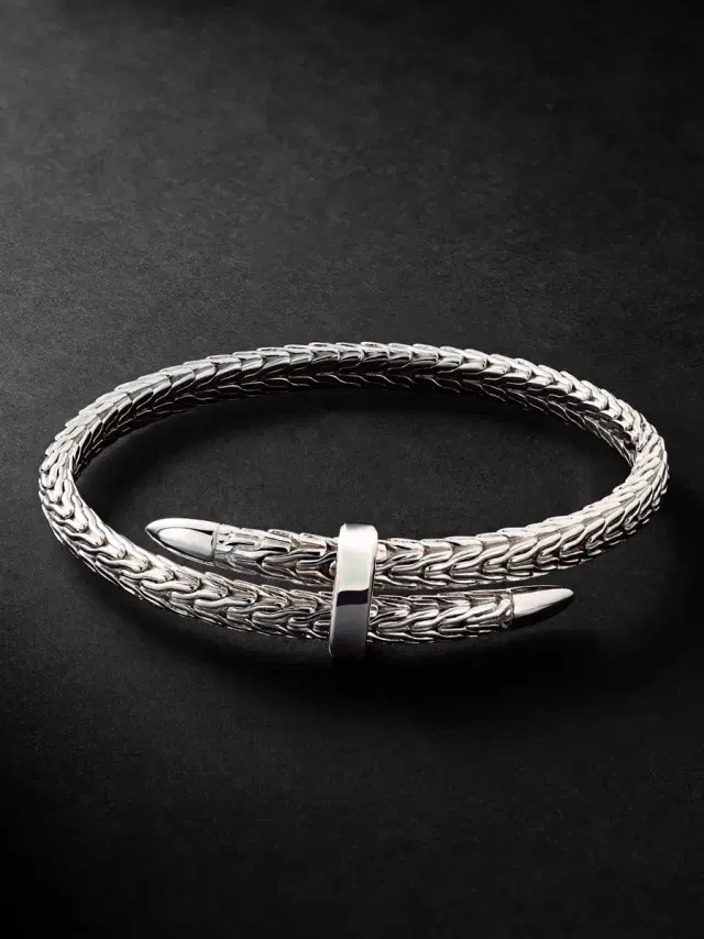 Spear Sterling Silver Cuff - Men