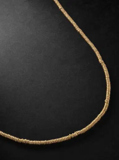 John Hardy Heishi 14-Karat Gold Necklace - Men | Thumbnail 1 John Hardy Heishi 14-Karat Gold Necklace - Men | Thumbnail 1