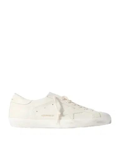 Golden Goose Super-Star Distressed Leather Sneakers - Men | Thumbnail 1 Golden Goose Super-Star Distressed Leather Sneakers - Men | Thumbnail 1