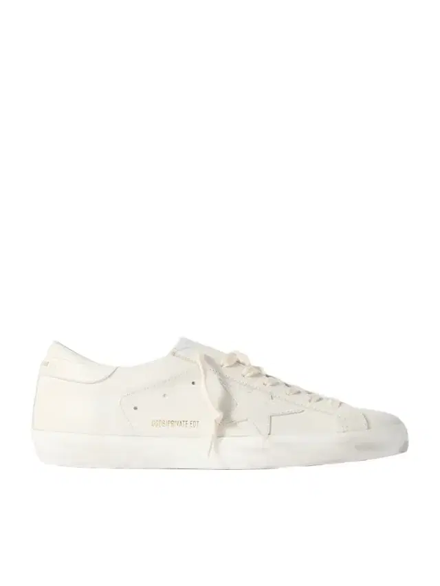 Super-Star Distressed Leather Sneakers - Men