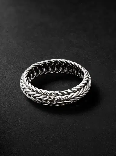 John Hardy Kami Sterling Silver Ring - Men | Thumbnail 3 John Hardy Kami Sterling Silver Ring - Men | Thumbnail 3