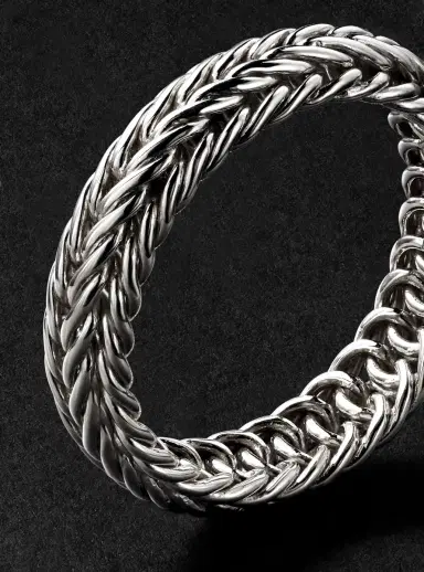 John Hardy Kami Sterling Silver Ring - Men | Thumbnail 4 John Hardy Kami Sterling Silver Ring - Men | Thumbnail 4
