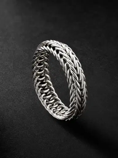 John Hardy Kami Sterling Silver Ring - Men | Thumbnail 1 John Hardy Kami Sterling Silver Ring - Men | Thumbnail 1