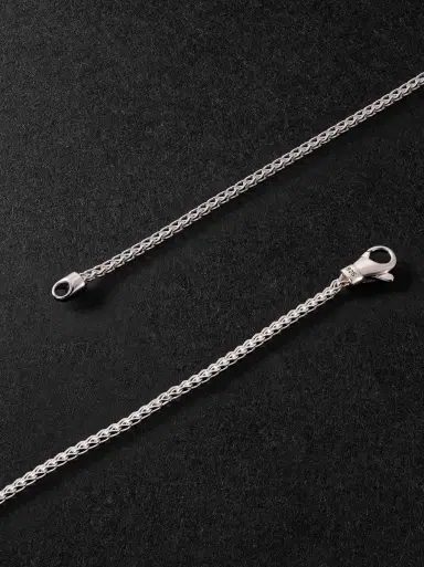 John Hardy ID Tag Sterling Silver Sapphire Pendant Necklace - Men | Thumbnail 3 John Hardy ID Tag Sterling Silver Sapphire Pendant Necklace - Men | Thumbnail 3