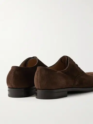 John Lobb City II Cap-Toe Suede Oxford Shoes - Men | Thumbnail 4 John Lobb City II Cap-Toe Suede Oxford Shoes - Men | Thumbnail 4