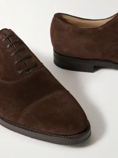 John Lobb City II Cap-Toe Suede Oxford Shoes - Men | Thumbnail 6 John Lobb City II Cap-Toe Suede Oxford Shoes - Men | Thumbnail 6