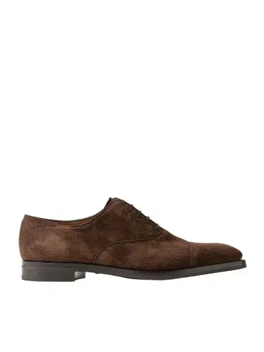 John Lobb City II Cap-Toe Suede Oxford Shoes - Men | Thumbnail 1 John Lobb City II Cap-Toe Suede Oxford Shoes - Men | Thumbnail 1