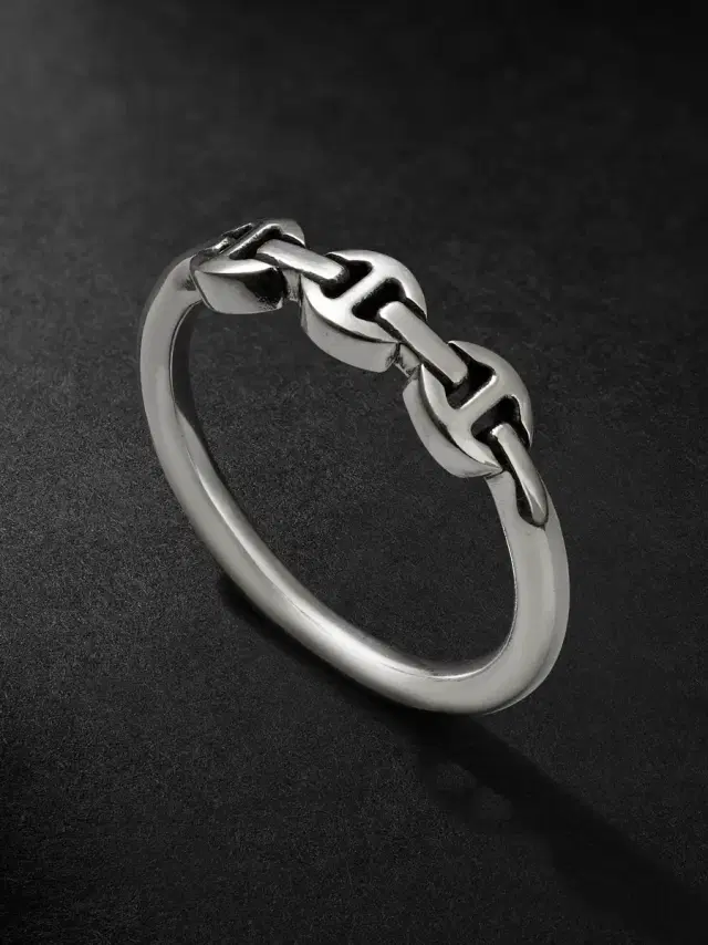 Hoorsenbuhs Makers Dame Sterling Silver Ring - Men