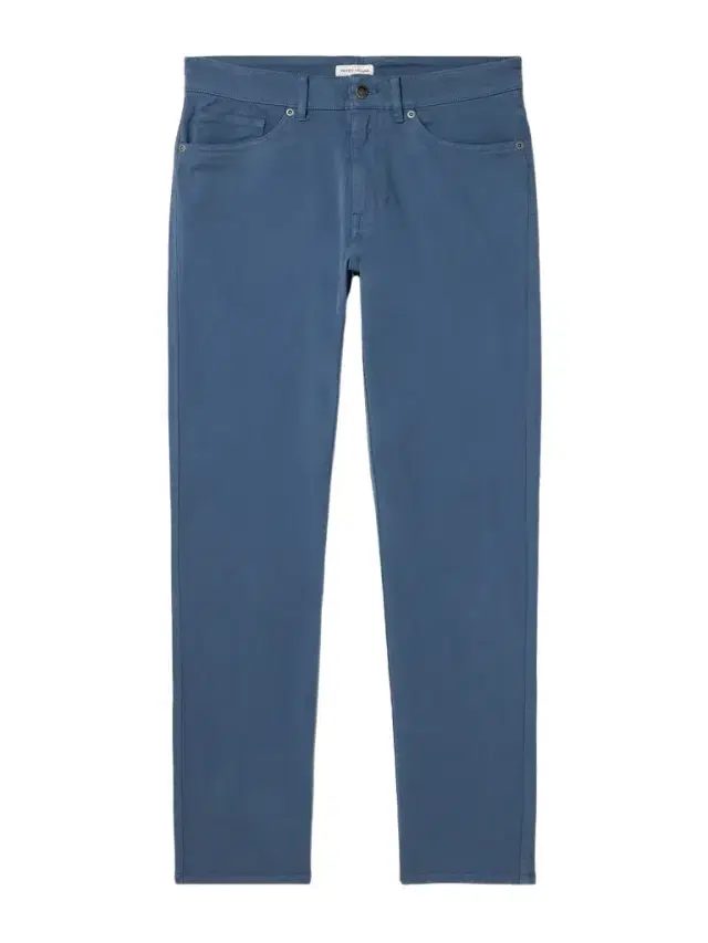 Slim-Fit Straight-Leg Cotton-Blend Sateen Trousers - Men