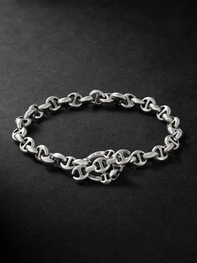 Hoorsenbuhs Open-Link™ Sterling Silver Bracelet - Men
