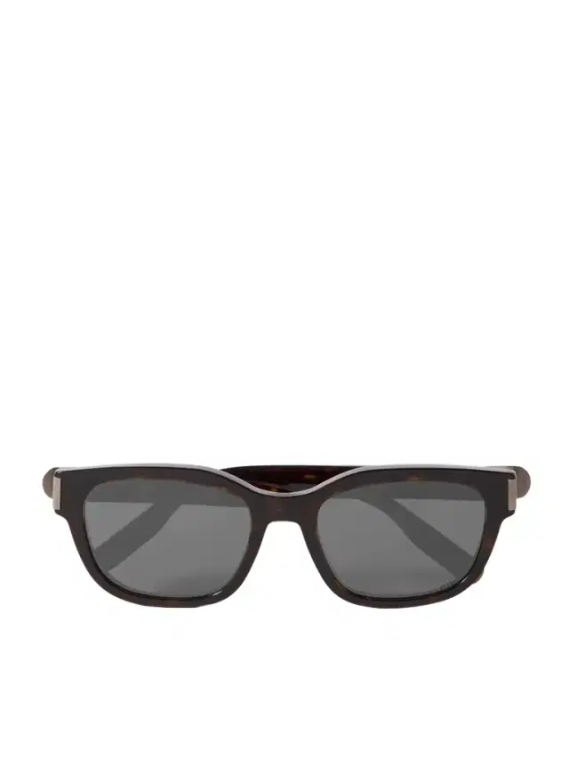 DIOR Eyewear CD Icon S1I Havana Geometric Tortoiseshell Acetate Sunglasses - Men