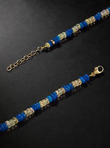JIA JIA Gold Opal Beaded Necklace - Men | Thumbnail 3 JIA JIA Gold Opal Beaded Necklace - Men | Thumbnail 3