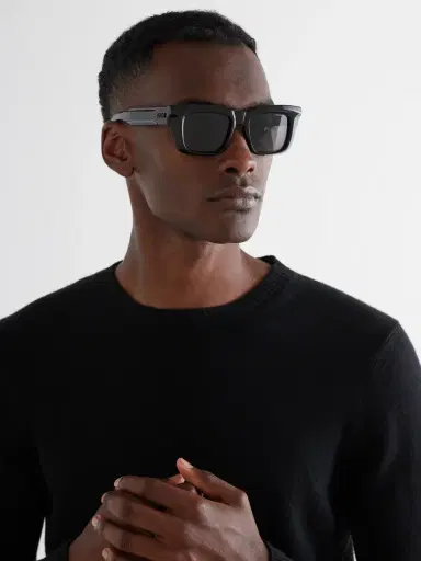 DIOR Eyewear DiorXplorer S2I Rectangle-Frame Acetate Sunglasses - Men | Thumbnail 2
