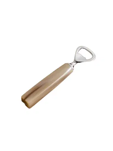 Brunello Cucinelli Horn and Stainless Steel Bottle Opener - Men | Thumbnail 1 Brunello Cucinelli Horn and Stainless Steel Bottle Opener - Men | Thumbnail 1