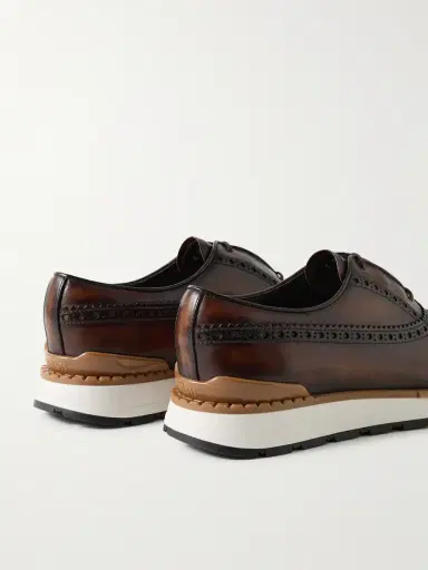 Berluti Fast Track Venezia Leather Sneakers - Men | Thumbnail 5 Berluti Fast Track Venezia Leather Sneakers - Men | Thumbnail 5